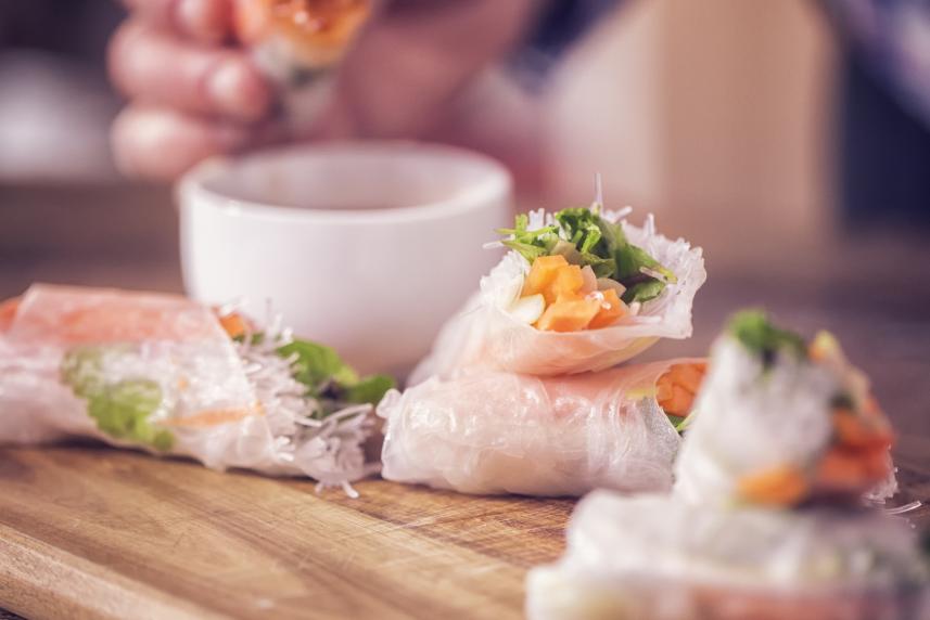 Homemade Spring Rolls